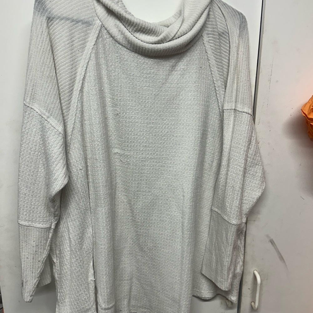 Women's Cozy White Sweater